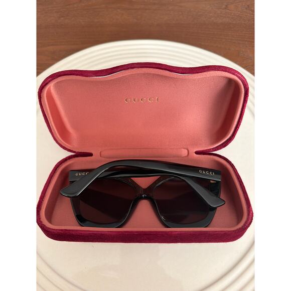 Gucci AUTHENTIC Gucci Crystal Cat Eye GGO118S mint condition main image 11